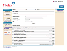 Tablet Screenshot of en.infolex.lt